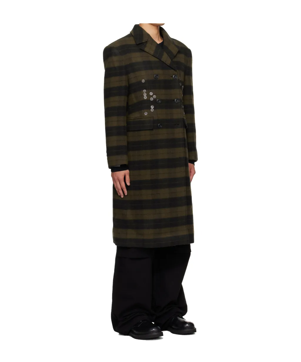 Lacie Check Buttons Coat