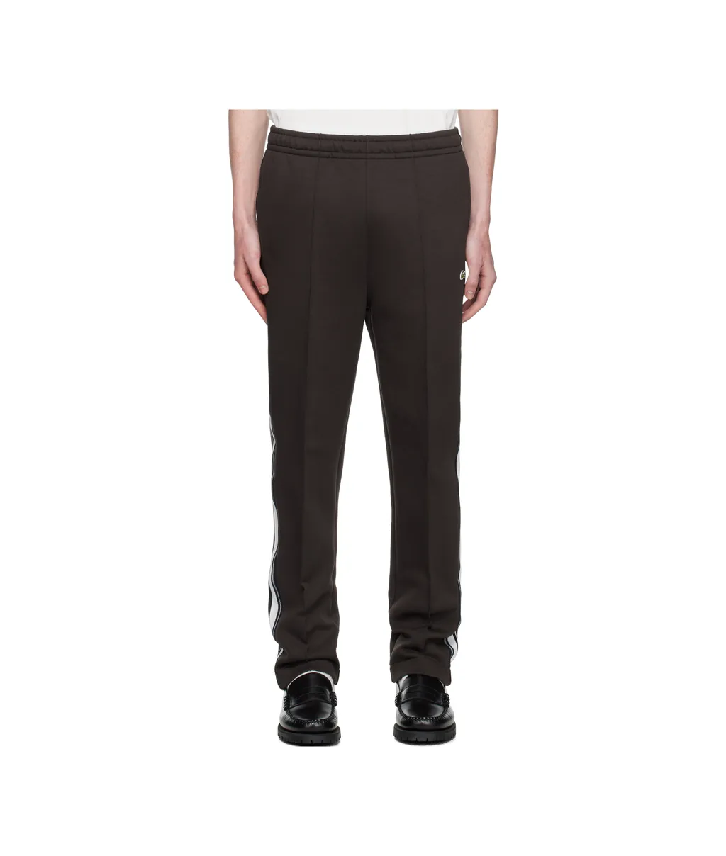 Lacoste Logo Patch Straight-Leg Trousers