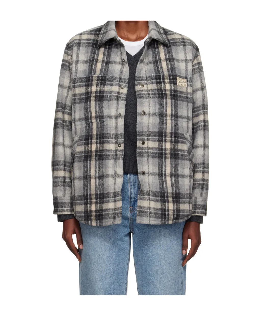 Dunst Check Pattern Shirt