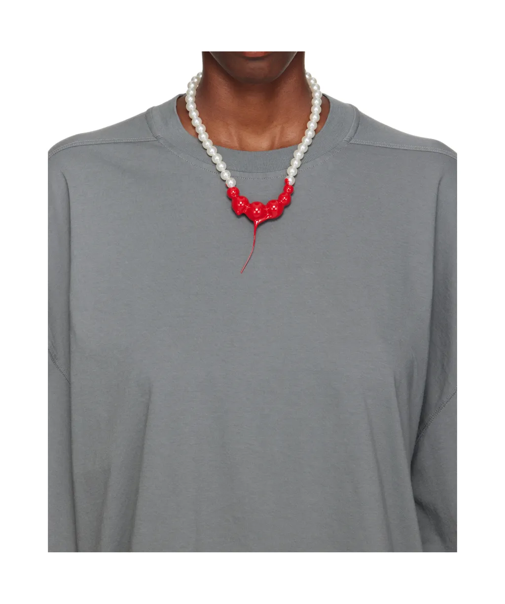 Dipped Pearl Necklace