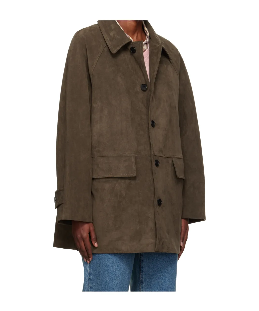 Button-Down Long-Sleeved Casual Jacket