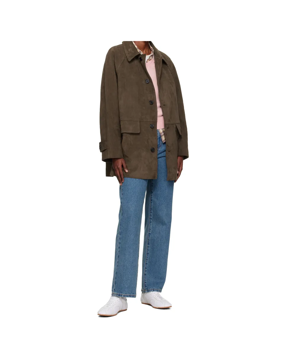 Button-Down Long-Sleeved Casual Jacket