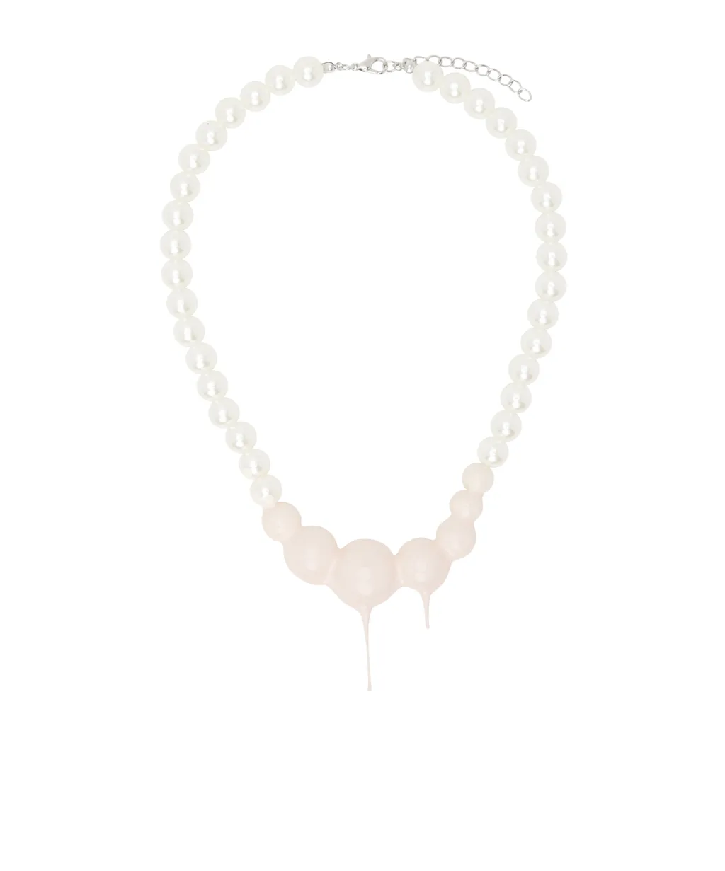 Dipped Pearl Necklace