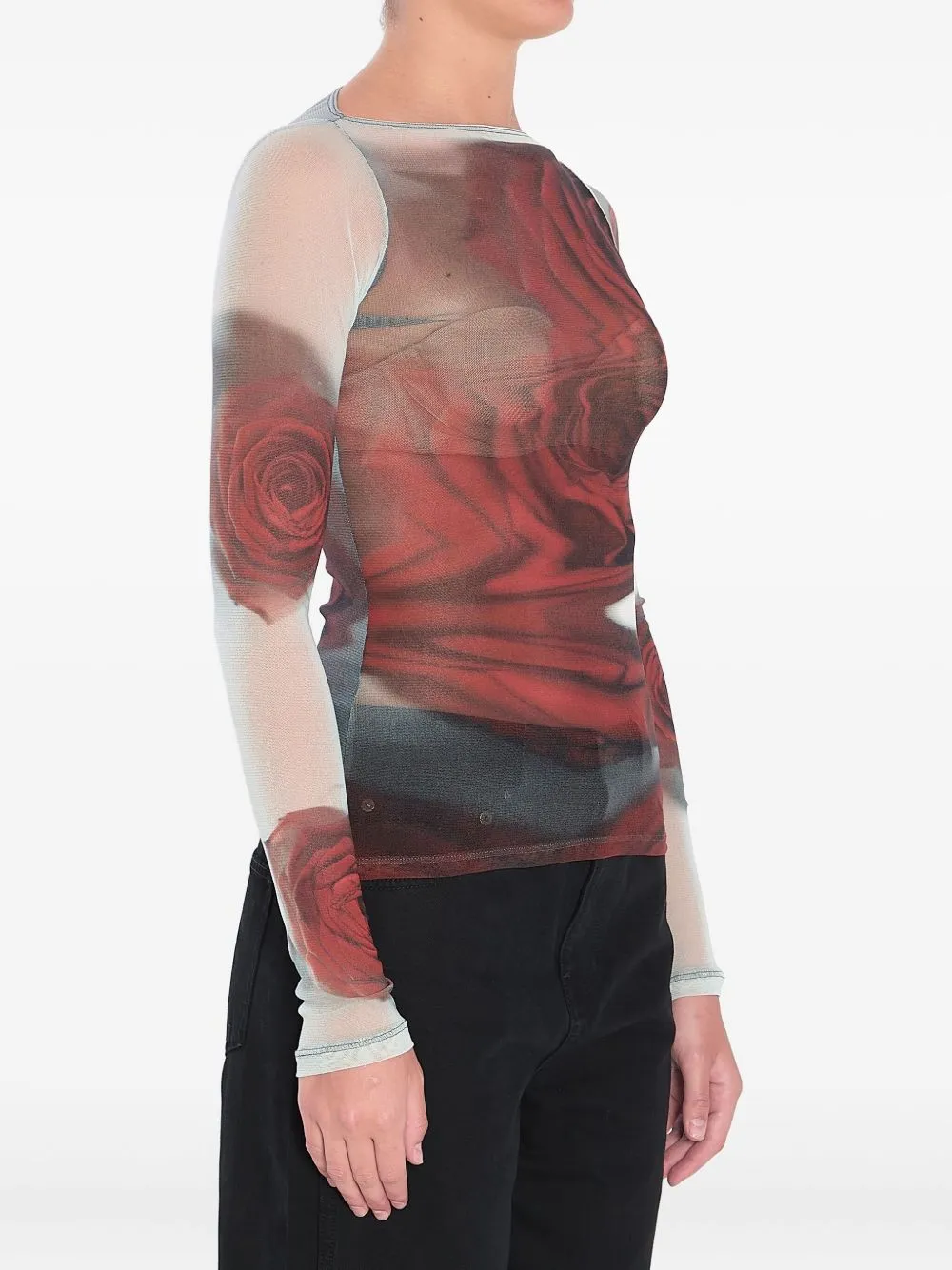 Crew Neck Tight T-Shirt
