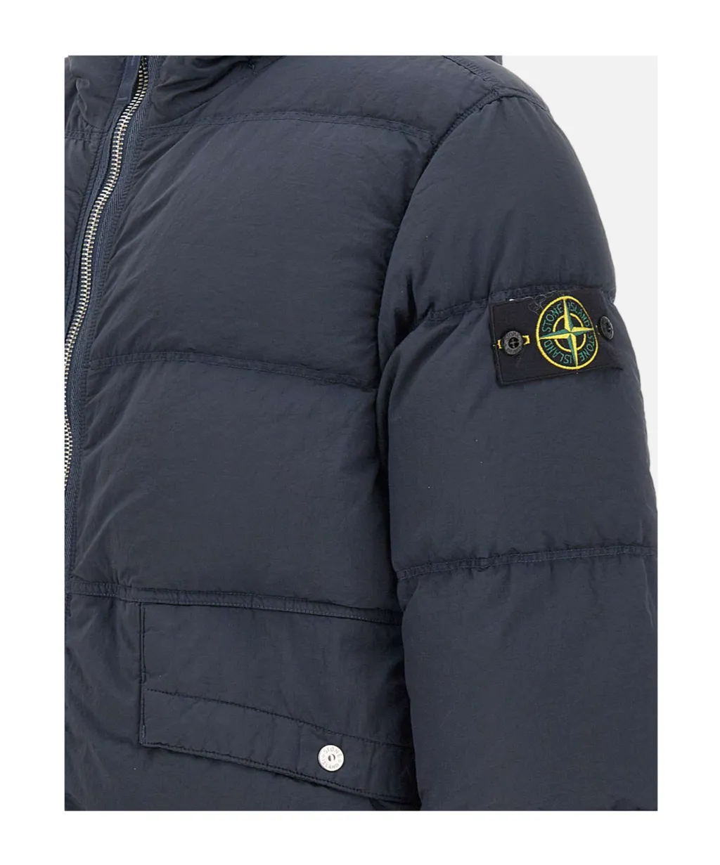 Stone Island Logo Patch Zipped Jacket