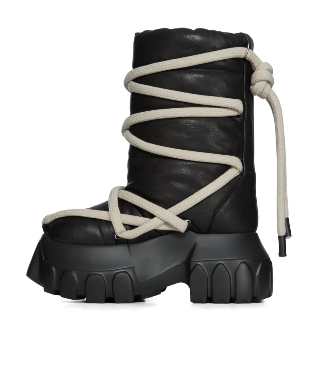 Round-Toed Ankle Boots