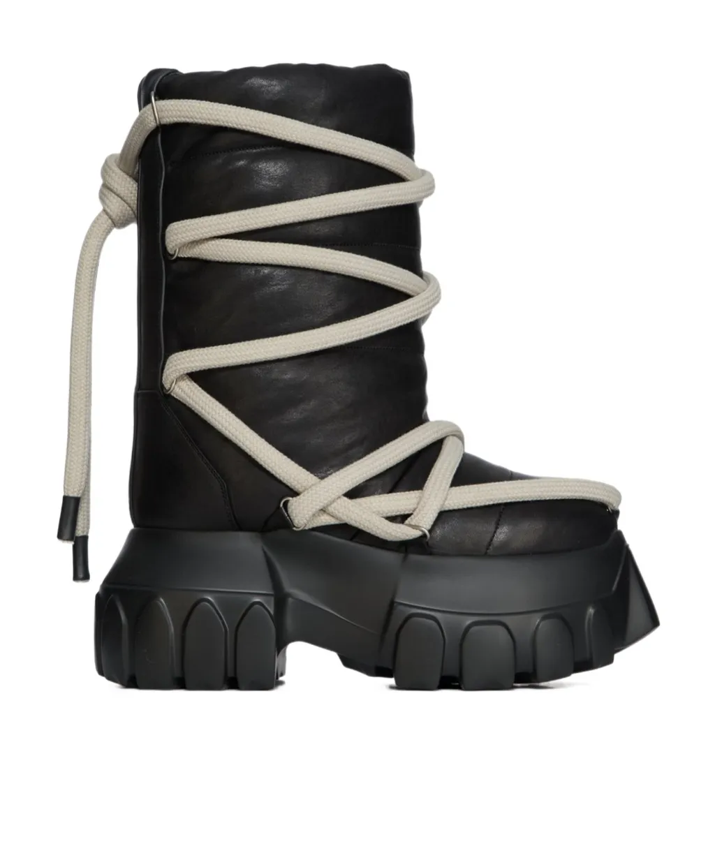 Round-Toed Ankle Boots