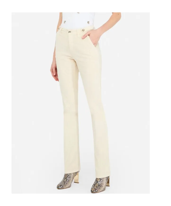 Liu Jo Velvet Bootcut Trousers