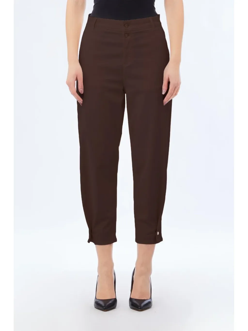 Liu Jo Rear Logo Detail Button Balloon Trousers