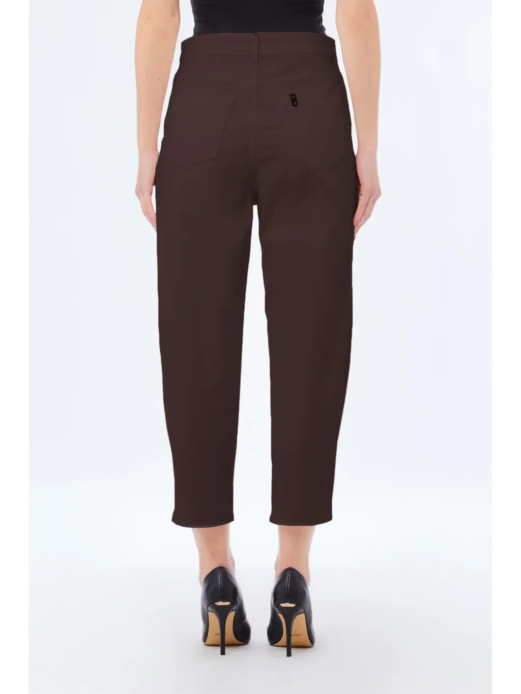 Liu Jo Rear Logo Detail Button Balloon Trousers