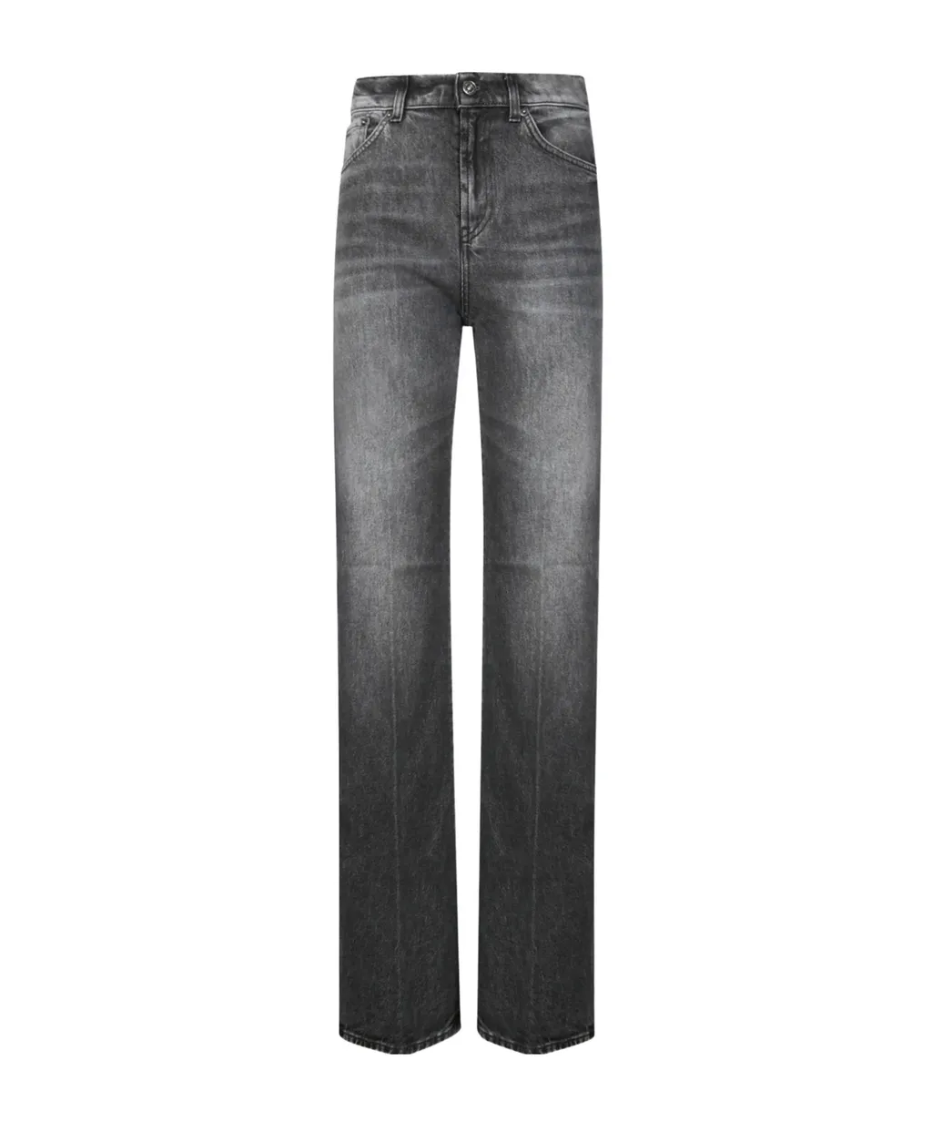 Logo-Patch Five-Pocket Jeans