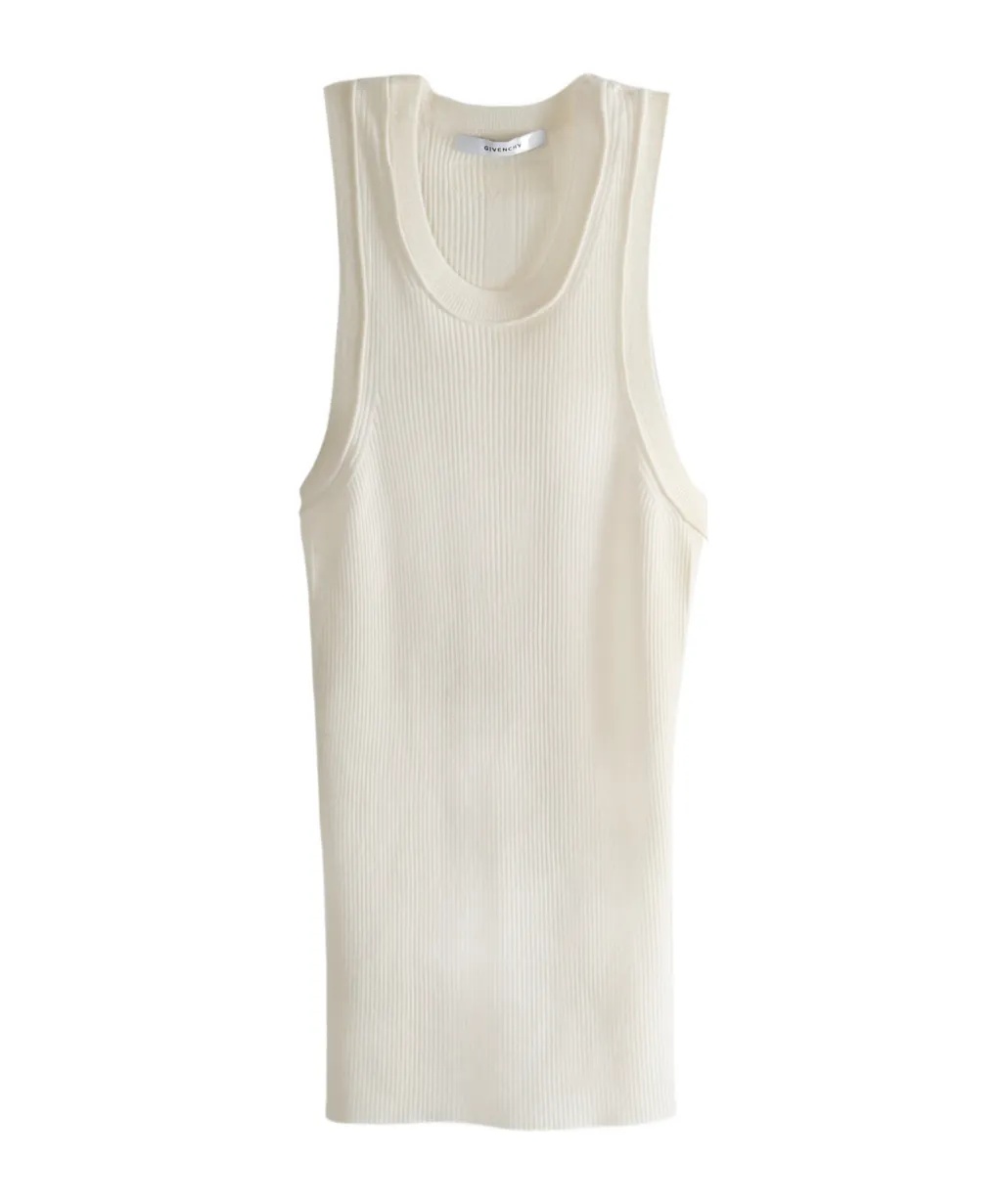 Givenchy Ribbed-Knit Tank Top