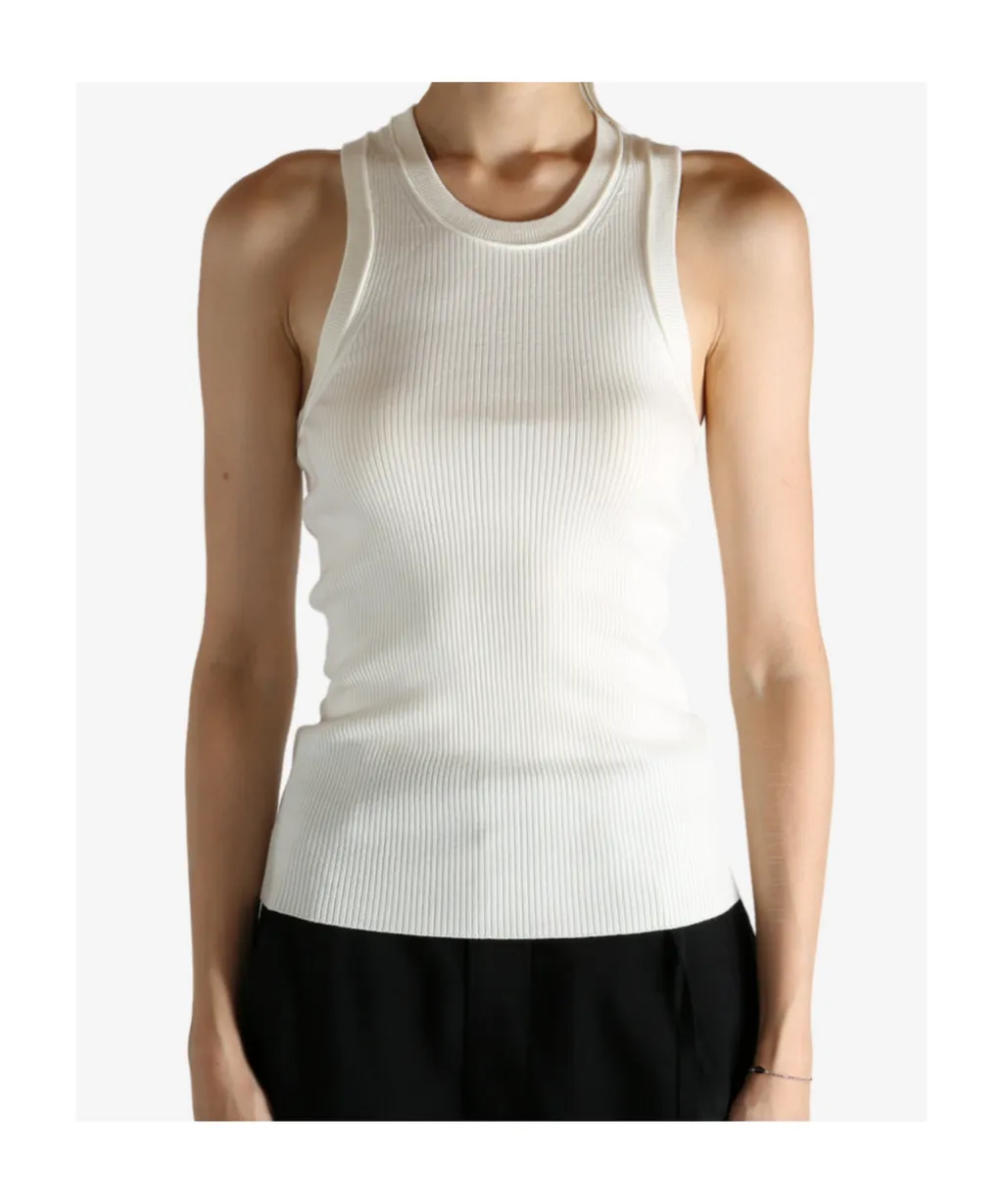 Givenchy Ribbed-Knit Tank Top