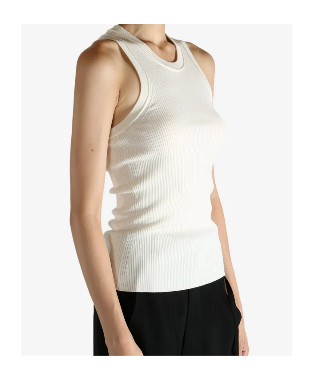 Givenchy Ribbed-Knit Tank Top