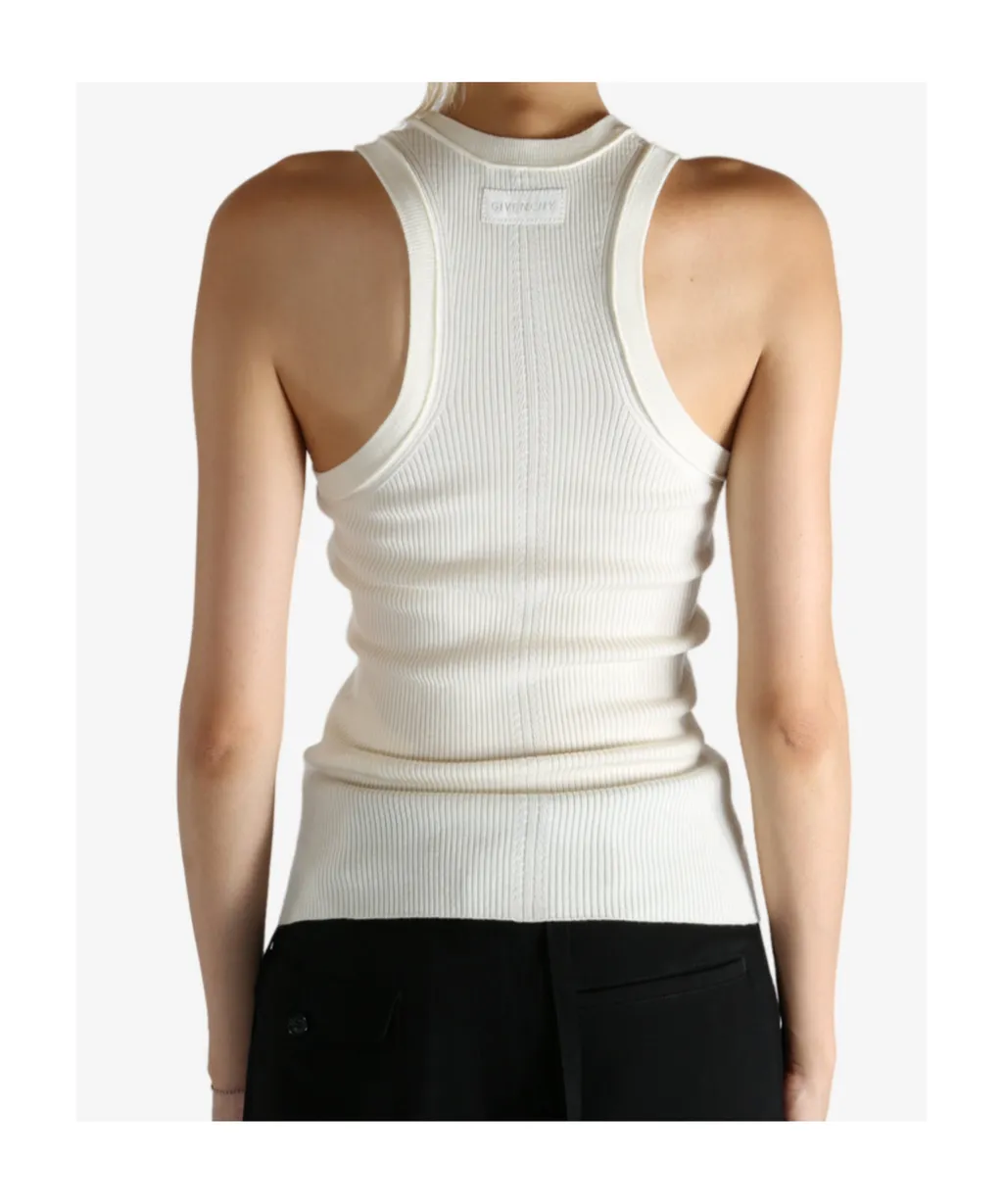 Givenchy Ribbed-Knit Tank Top