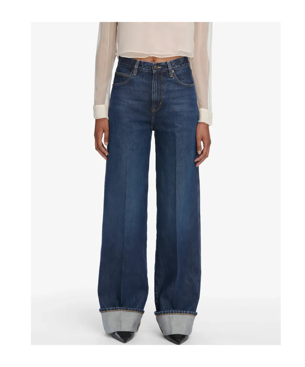 Cuffed Jeans