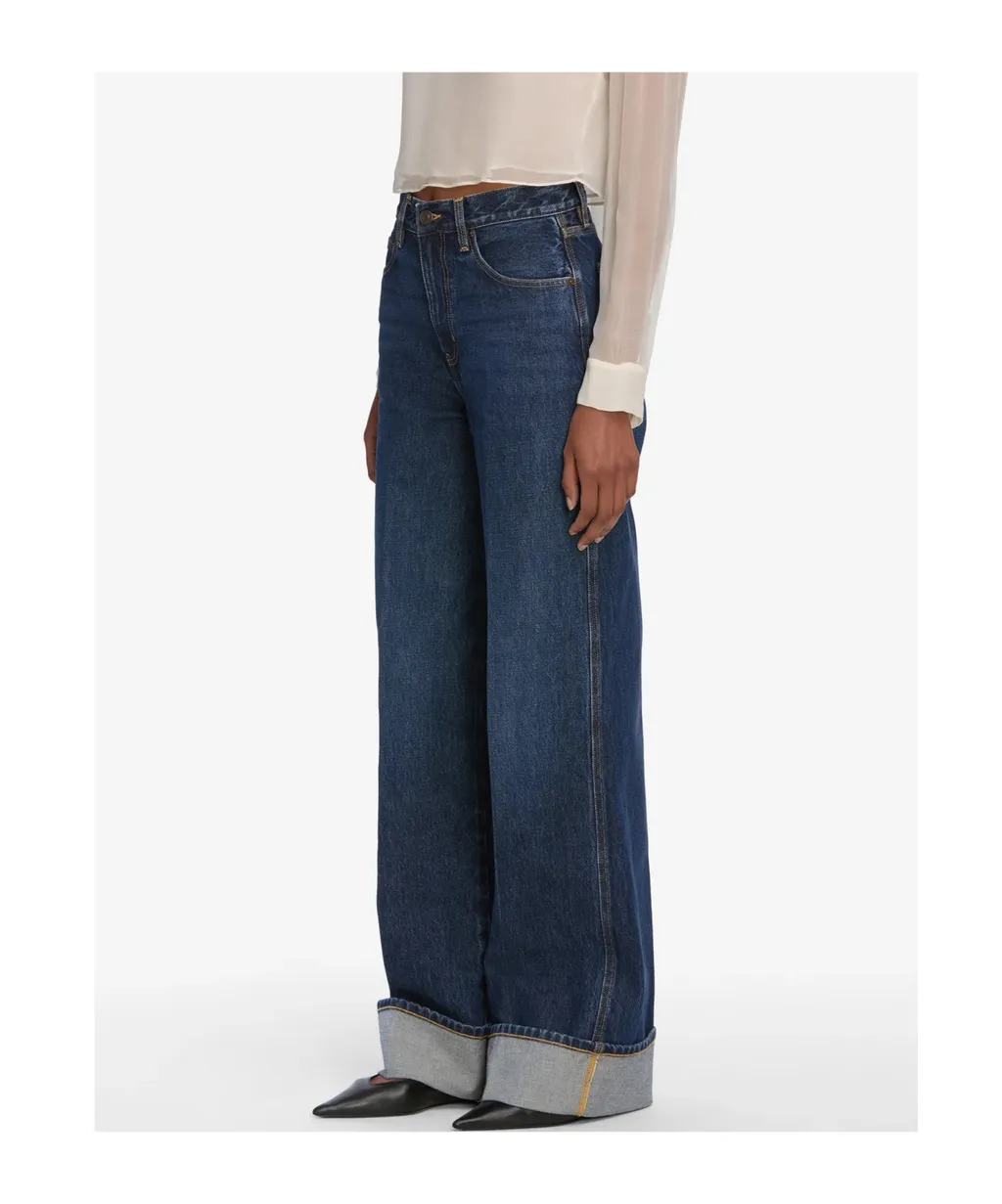 Cuffed Jeans