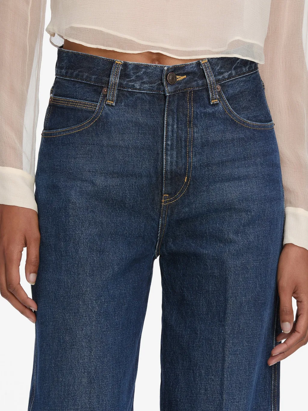 Cuffed Jeans