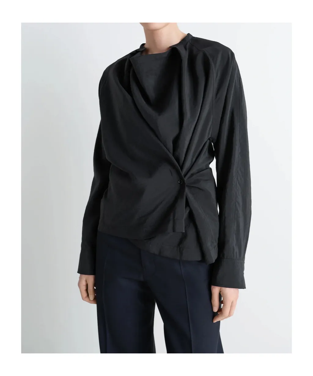Lemaire Long-Sleeved Twisted Top