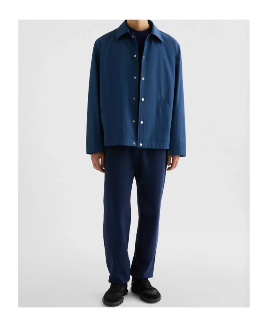 Buttoned Cotton Jacket