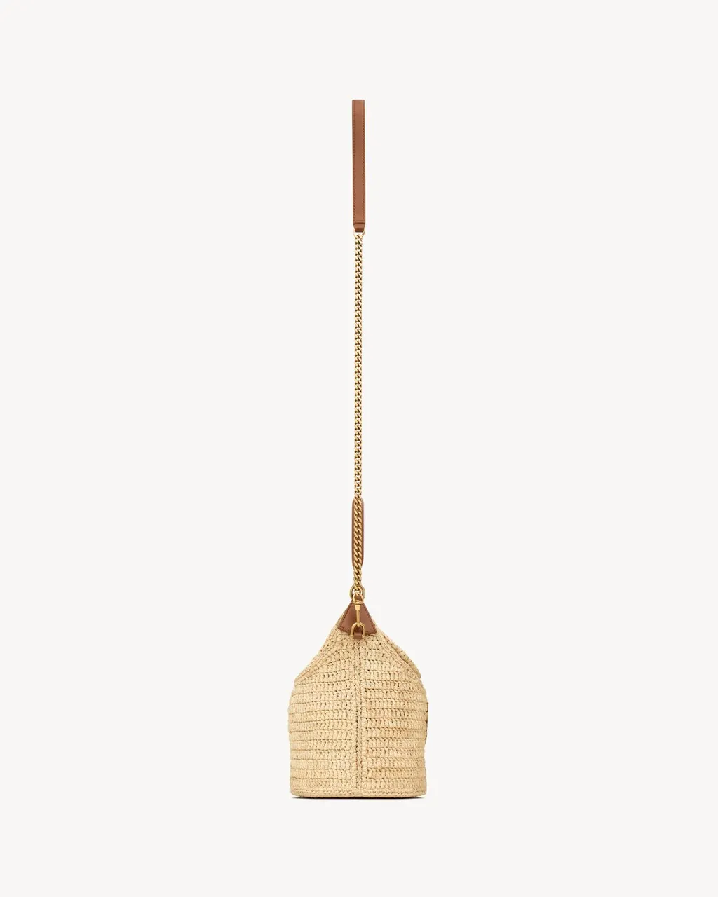 Saint Laurent Gaby Logo Plaque Bucket Bag