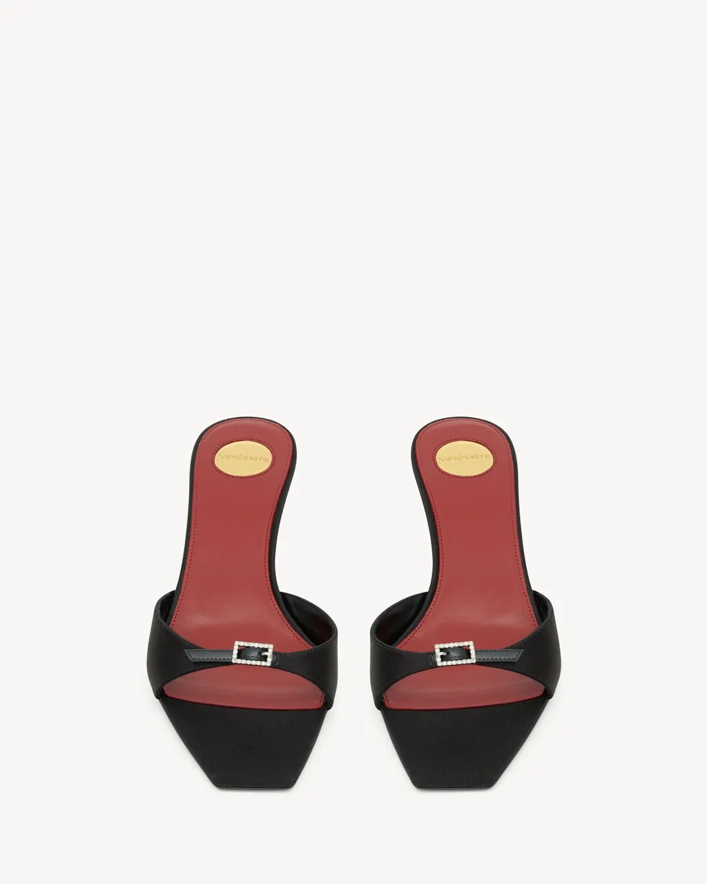 Saint Laurent Daisy Slip-On Mules
