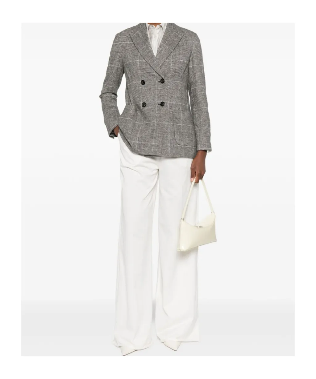 Double-Breasted Suit Jacket