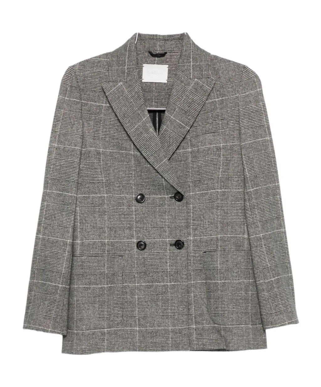 Double-Breasted Suit Jacket