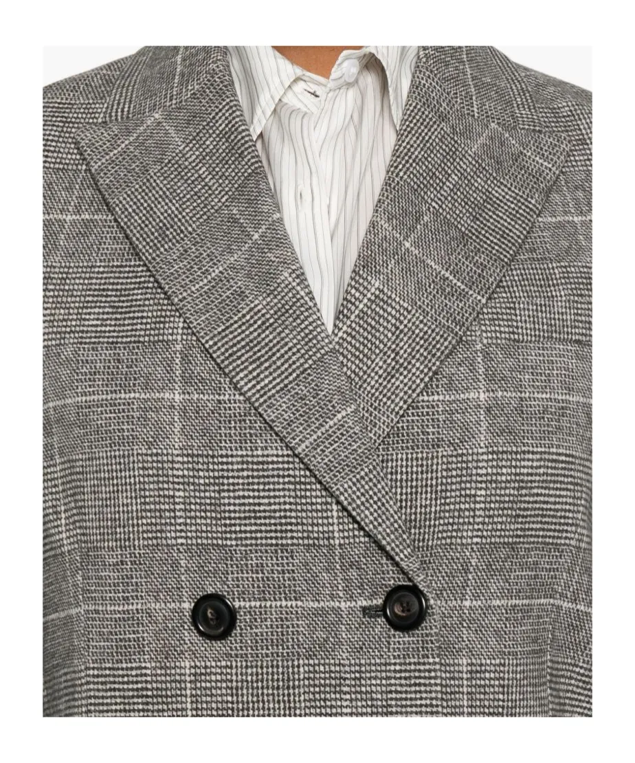 Double-Breasted Suit Jacket