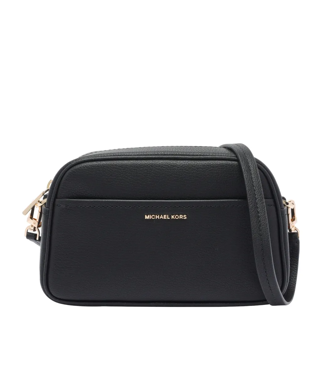Logo-Detail Zip-Closure Cross Body Bag