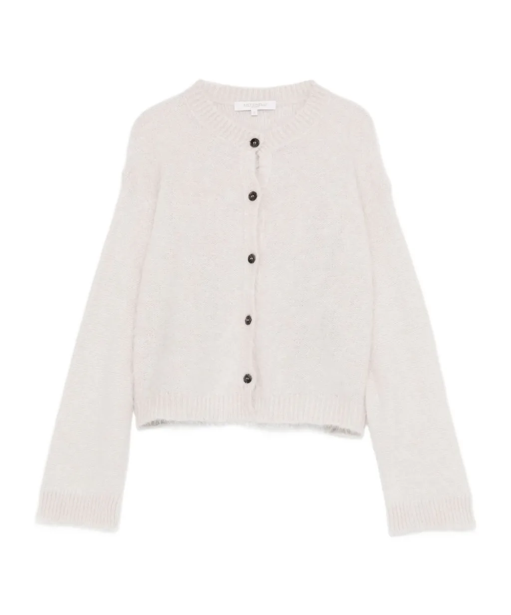 Button Long-Sleeved Sweater