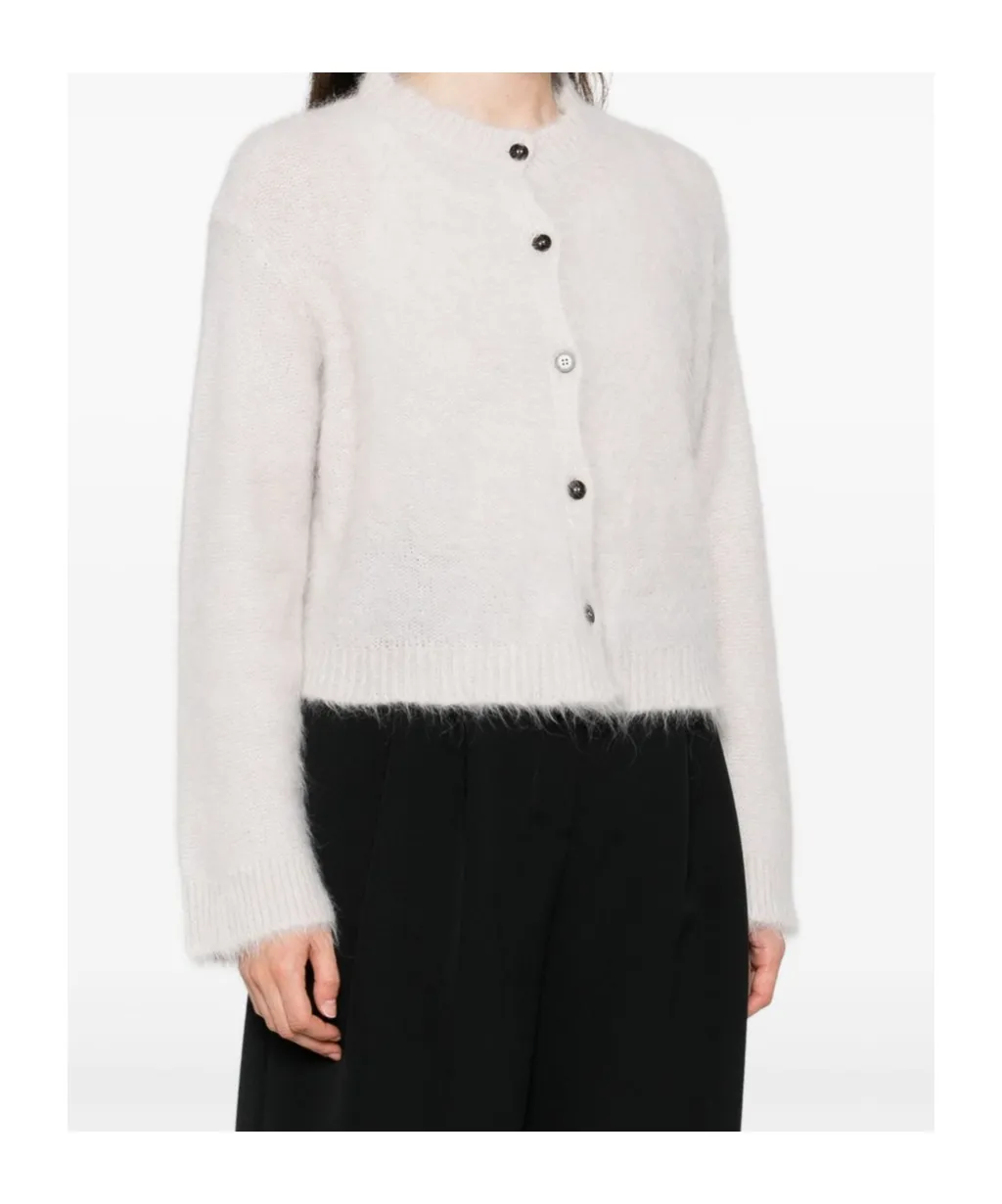 Button Long-Sleeved Sweater