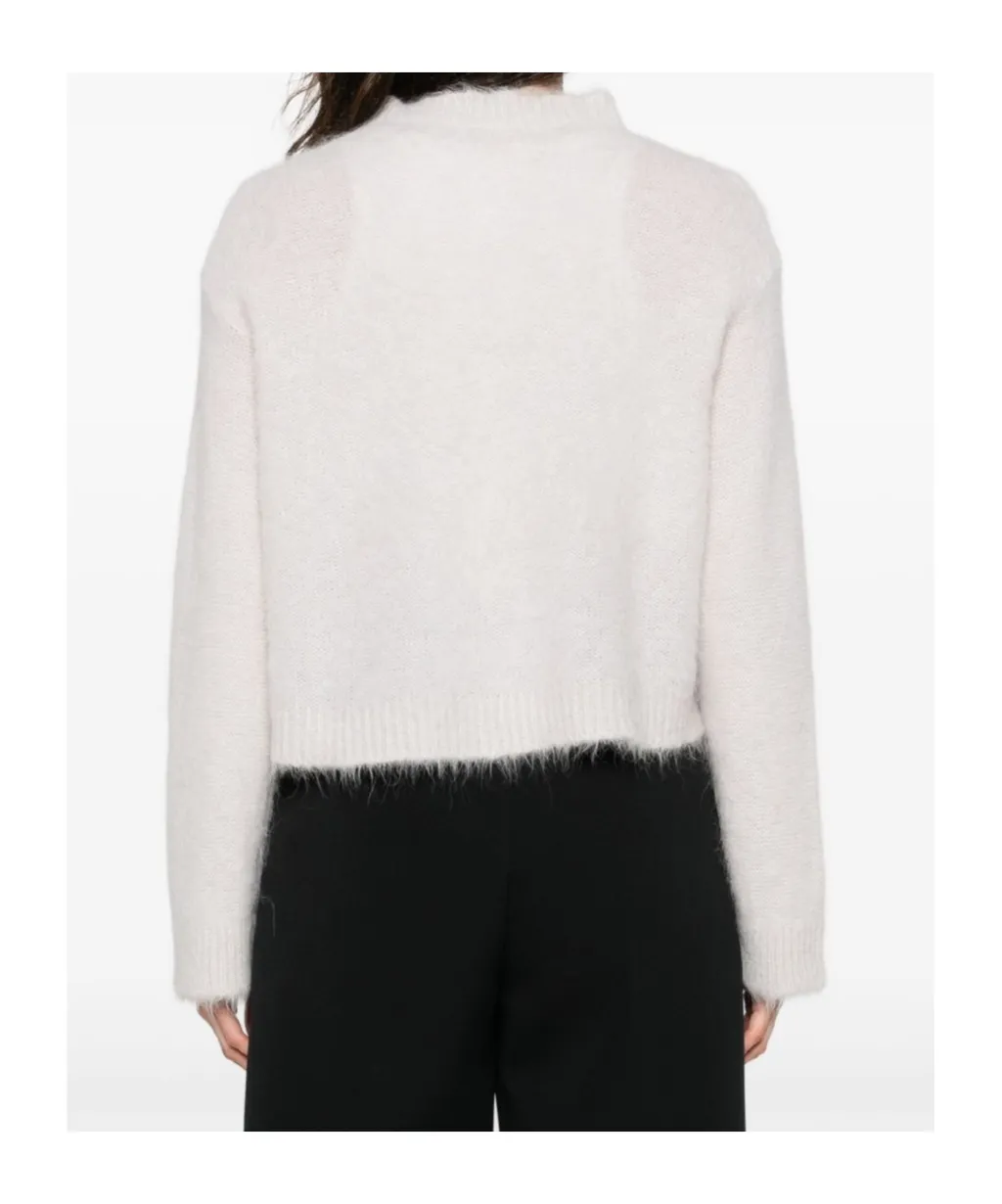Button Long-Sleeved Sweater