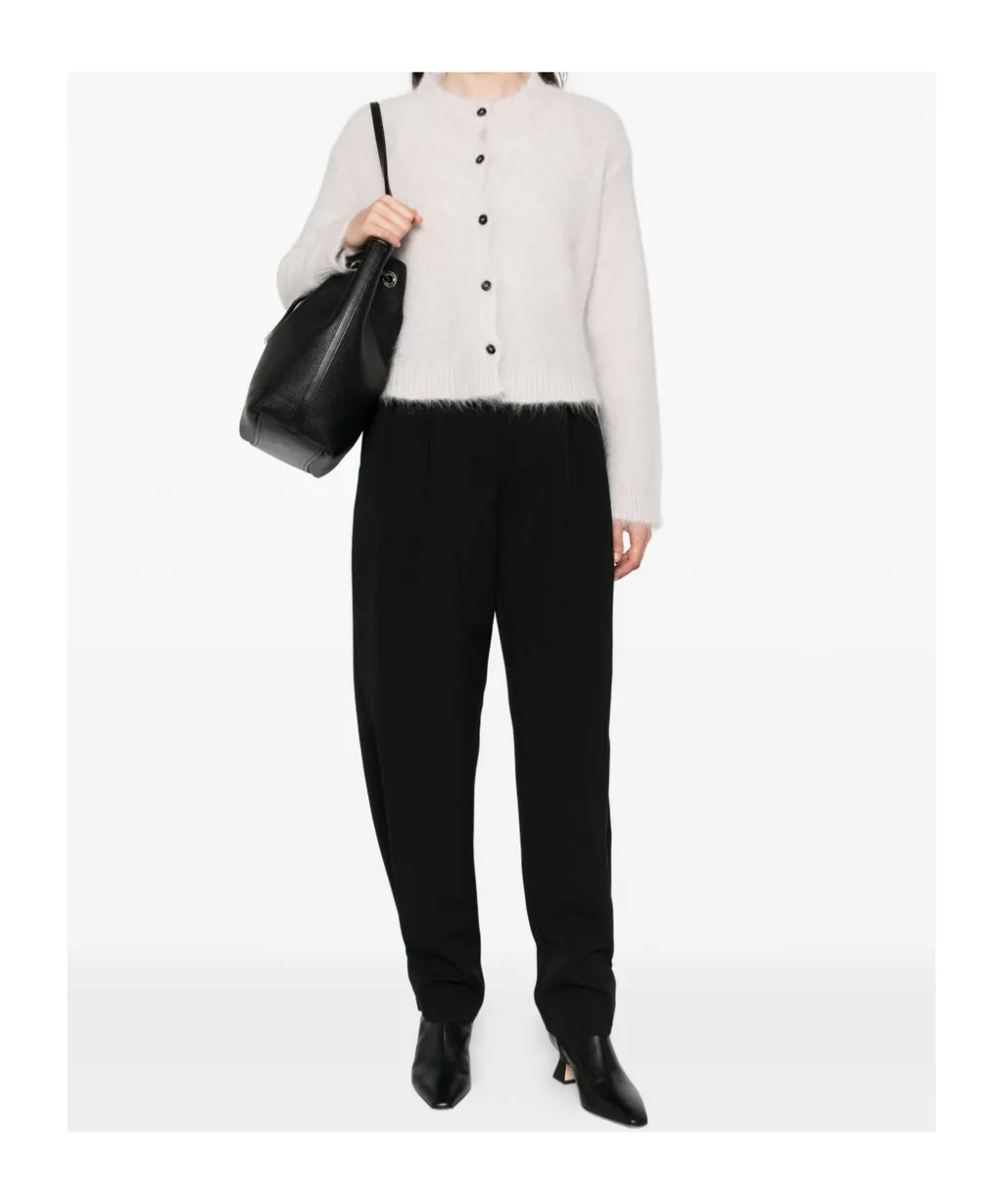 Button Long-Sleeved Sweater