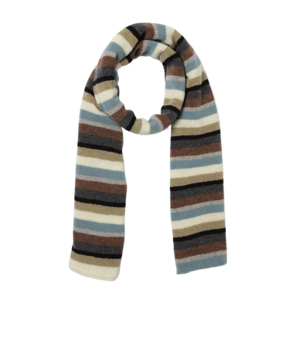 Paul Smith Striped Wool Scarf