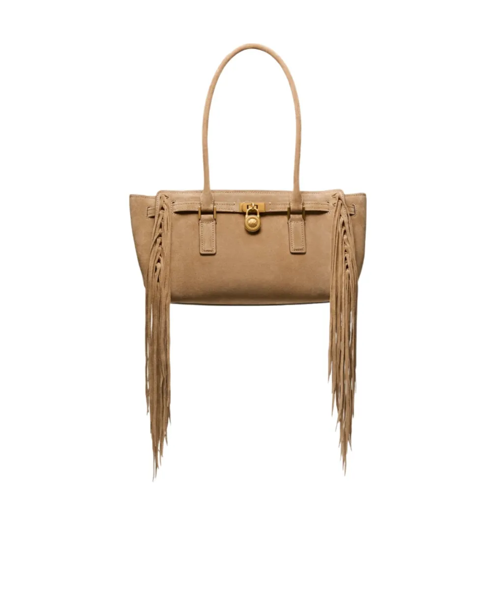 Michael Michael Kors Hamilton Moderne Small Fringed Satchel Bag