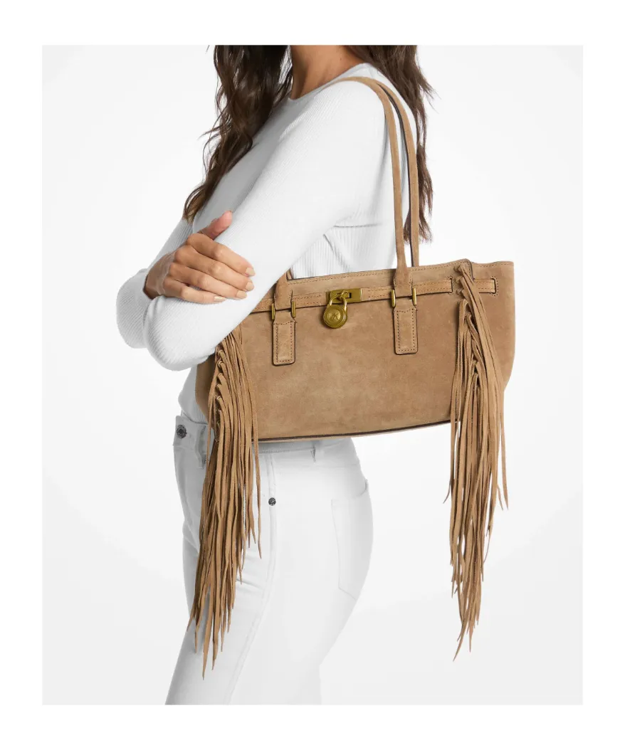 Michael Michael Kors Hamilton Moderne Small Fringed Satchel Bag