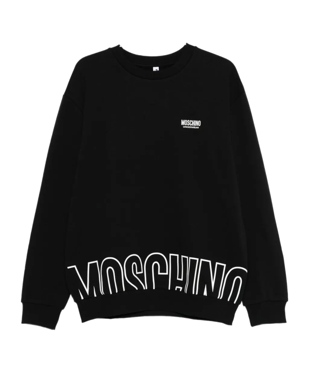 Logo-Detail Crew-Neck Sweatshirt