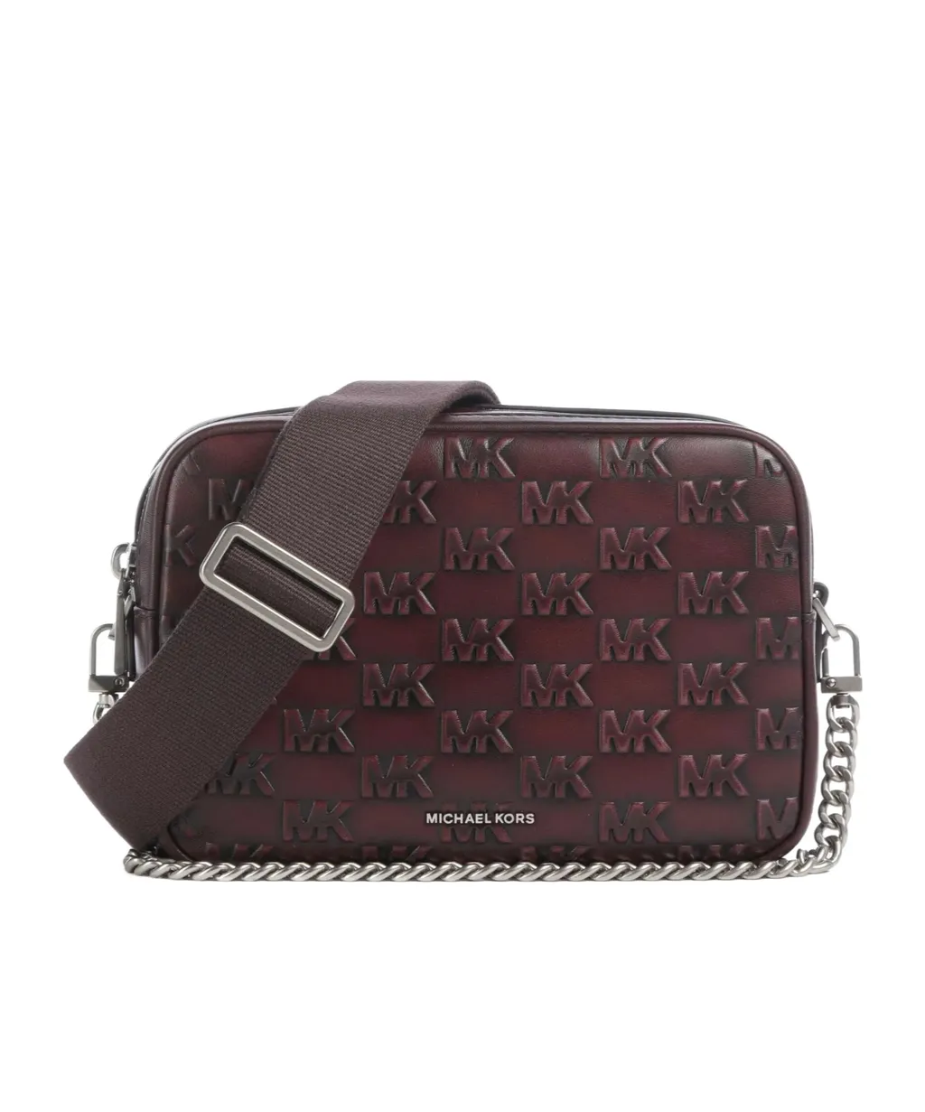 Logo-Plaque Chain-Strap Shoulder Bag