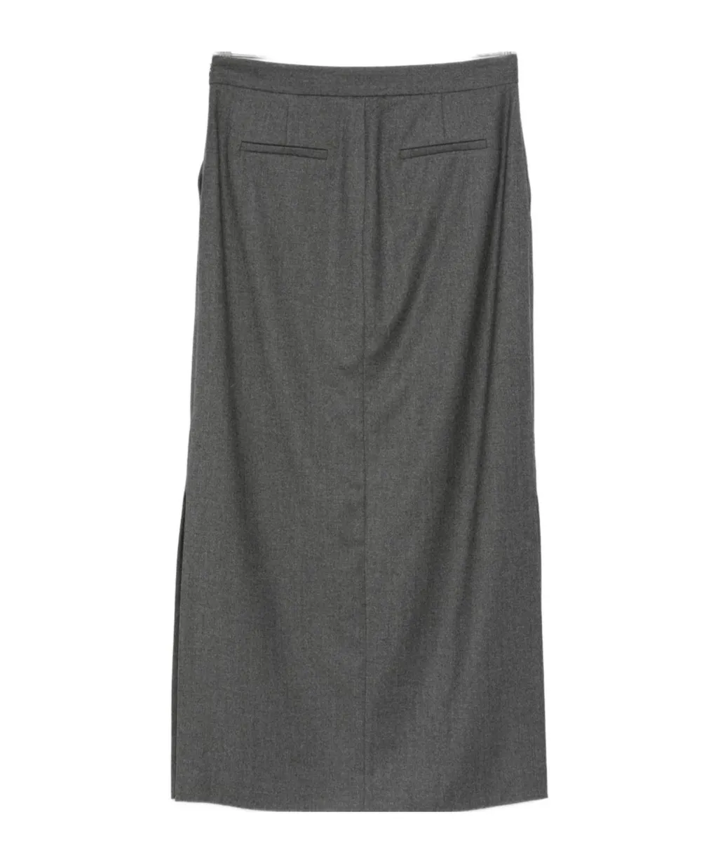 Patch Pocket Midi Skirt