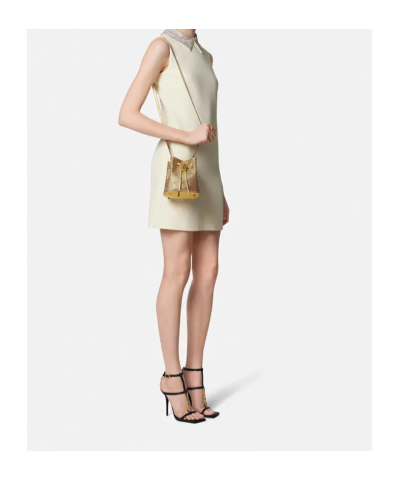 La Medusa Drawstring Mini Bag