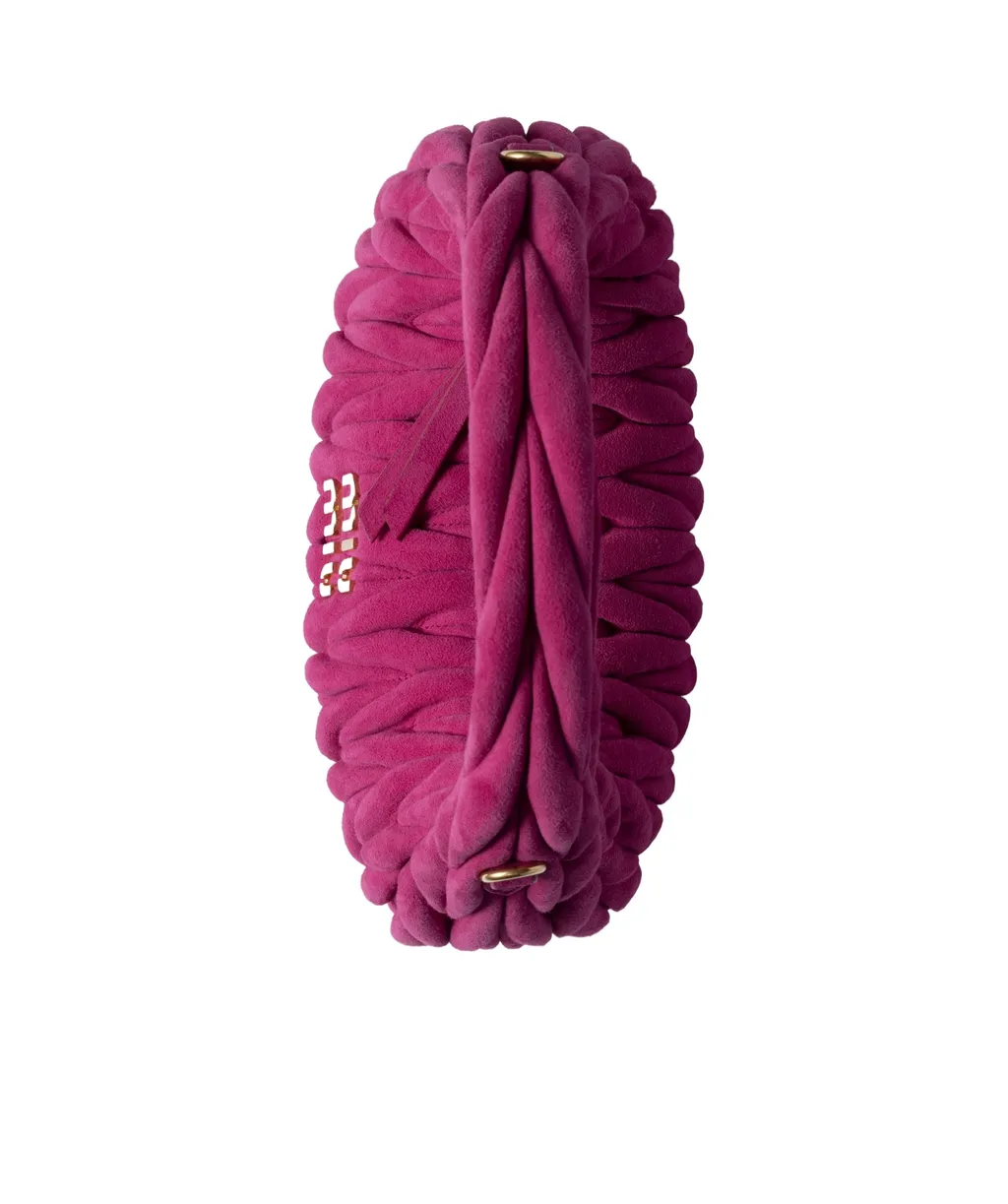 Wander Matelassé Suede Bag