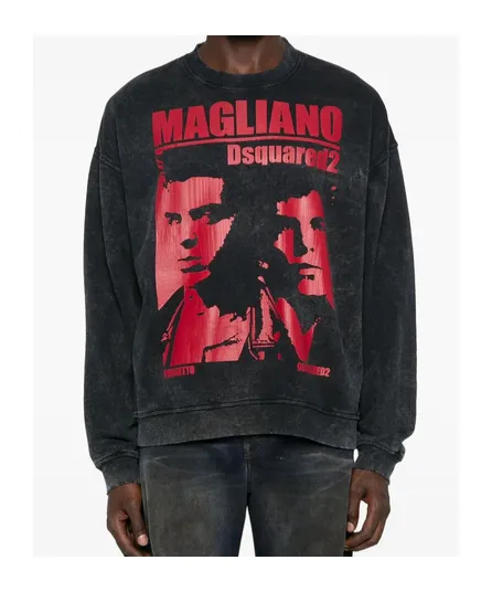 Dsquared2 Graphic Printed Crewneck Sweatshirt
