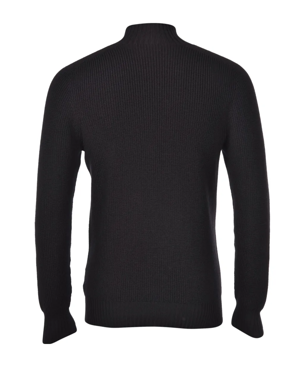 Gran Sasso Rain Mock Neck Jumper