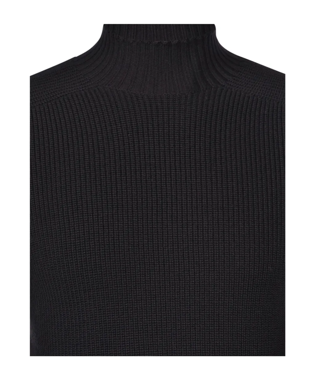 Gran Sasso Rain Mock Neck Jumper