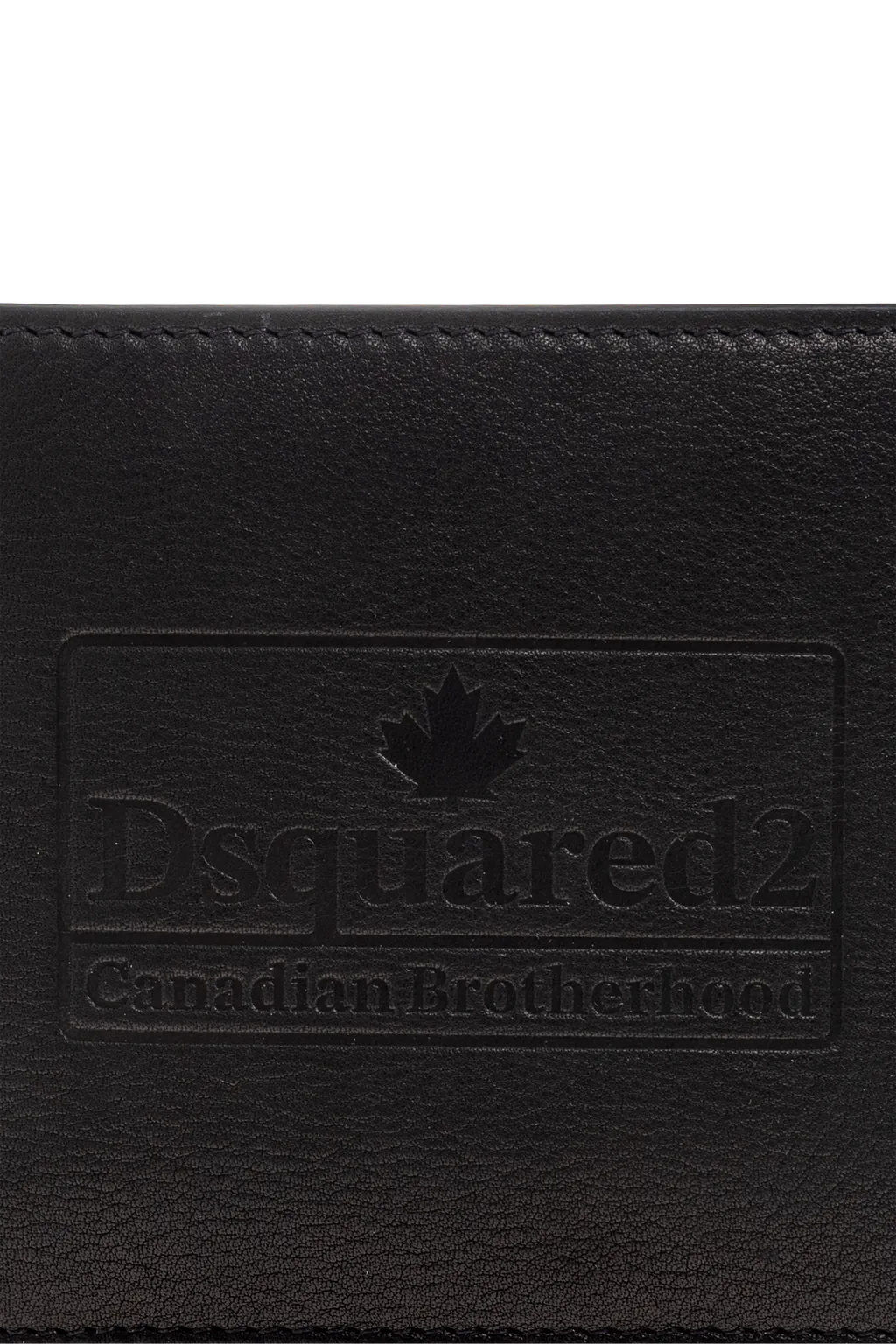 Embossed Logo Leather Wallet