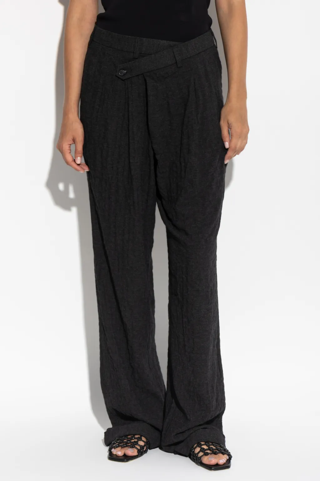 Dropped-Crotch Trousers