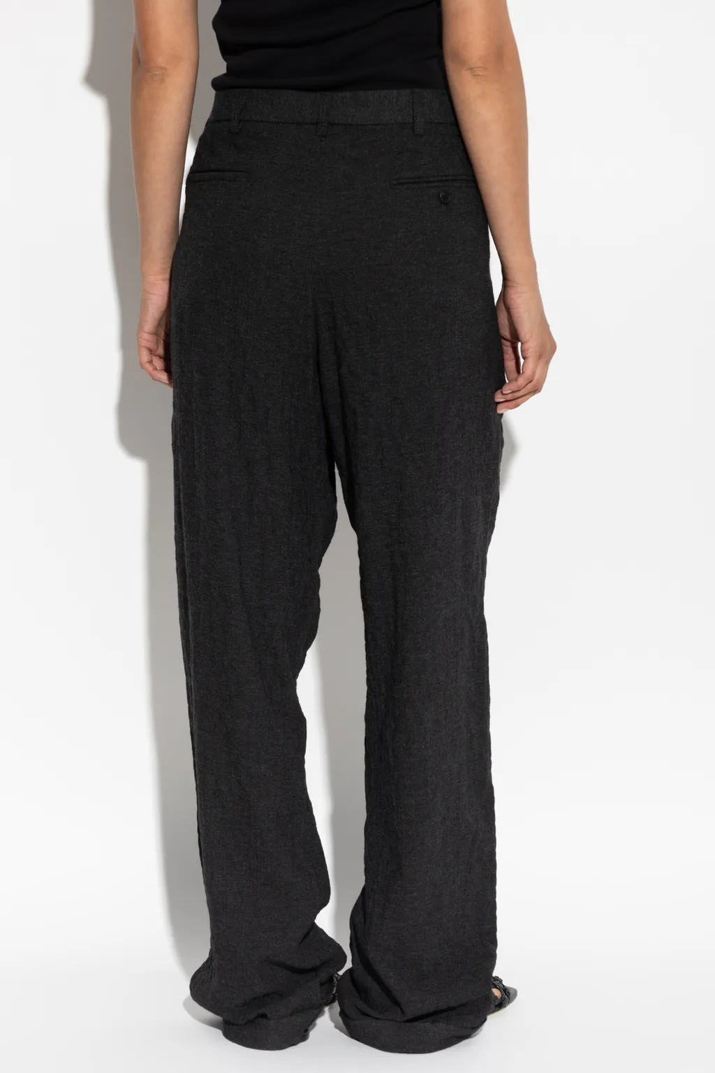 Dropped-Crotch Trousers
