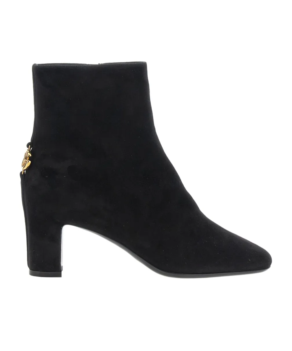 Dg Logo Suede Boots