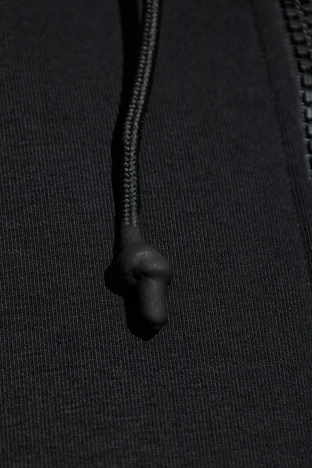 Hooded Ribbed Jacket